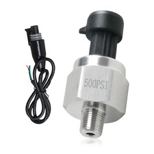 1/8" NPT Thread 5V Pressure Transducer  Connector Cable for Oil Fuel Gas Water