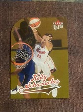 2004 FLEER ULTRA WNBA KELLY SCHUMACHER GOLD MEDALLION DIE-CUT INDIANA FEVER MINT