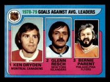 1979 Topps Hockey #6 Goals Against Average Leaders NM/MT *d5