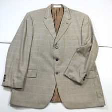 John W Nordstrom Loro Piana Cashmere, Silk Houndstooth Men's Blazer 48R Canada
