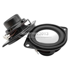 2x 1.7" inch 4Ohm 5W Full Range Driver Audio Speaker Stereo Loudspeaker 43mm