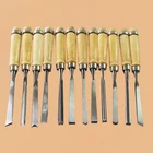 SET OF 12 DIFFERENT LUTHIER CHISEL TOOLS, VIOLIN MAKING, U.K. SELLER