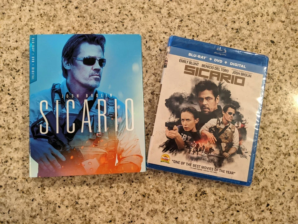 Sicario (Blu-ray/DVD, Digital HD, 2022) NEW w/slipcover - Image 3 of 4