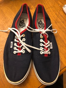 zapatos vans classica mujer azul