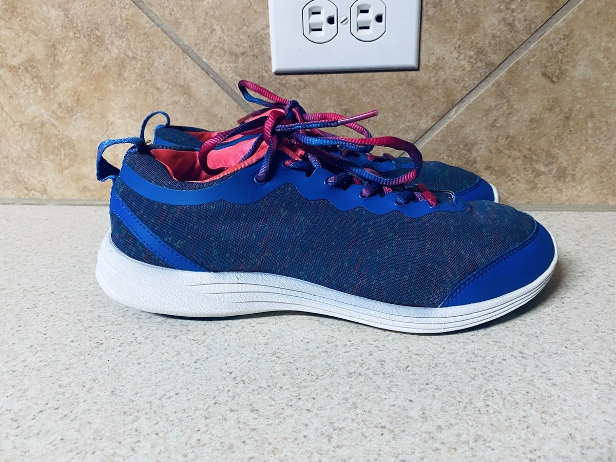 Vionic Agile Women Sneakers Size 9.0 Blue Pink Shoes Hand Washed