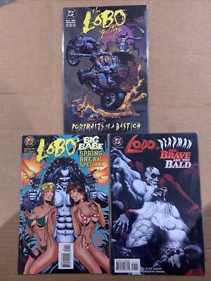 Lobo 3 Comic Lot Incl: Gallery / Big Babe Special / & Deadman 