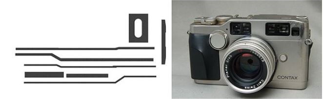 1 sets with INSTRUCTION】Precut Light Seal Kit Contax G2 1 sets with INSTRUCTION】Precut Light Seal Kit Contax G2