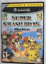 Super Smash Bros Melee GameCube, 2001 Players Choice Case Only No Game Manual