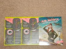 3 Benefit AIR PATROL BB Crean Eyelid Primer Sample Packets .003 oz/10mL New 