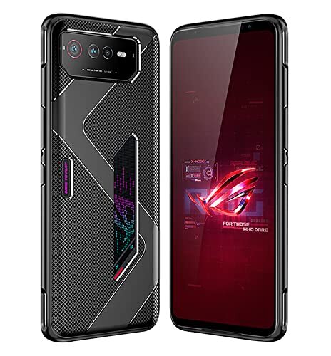 GIOPUEY Cover Compatibile con ASUS ROG Phone 6 / 6D, Il materiale TPU (Y2w)