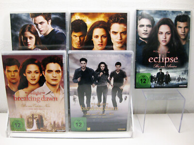 DVD Die Twilight Saga - 5 Filme / Kristen Stewart, Robert Pattinson (2008-2012)