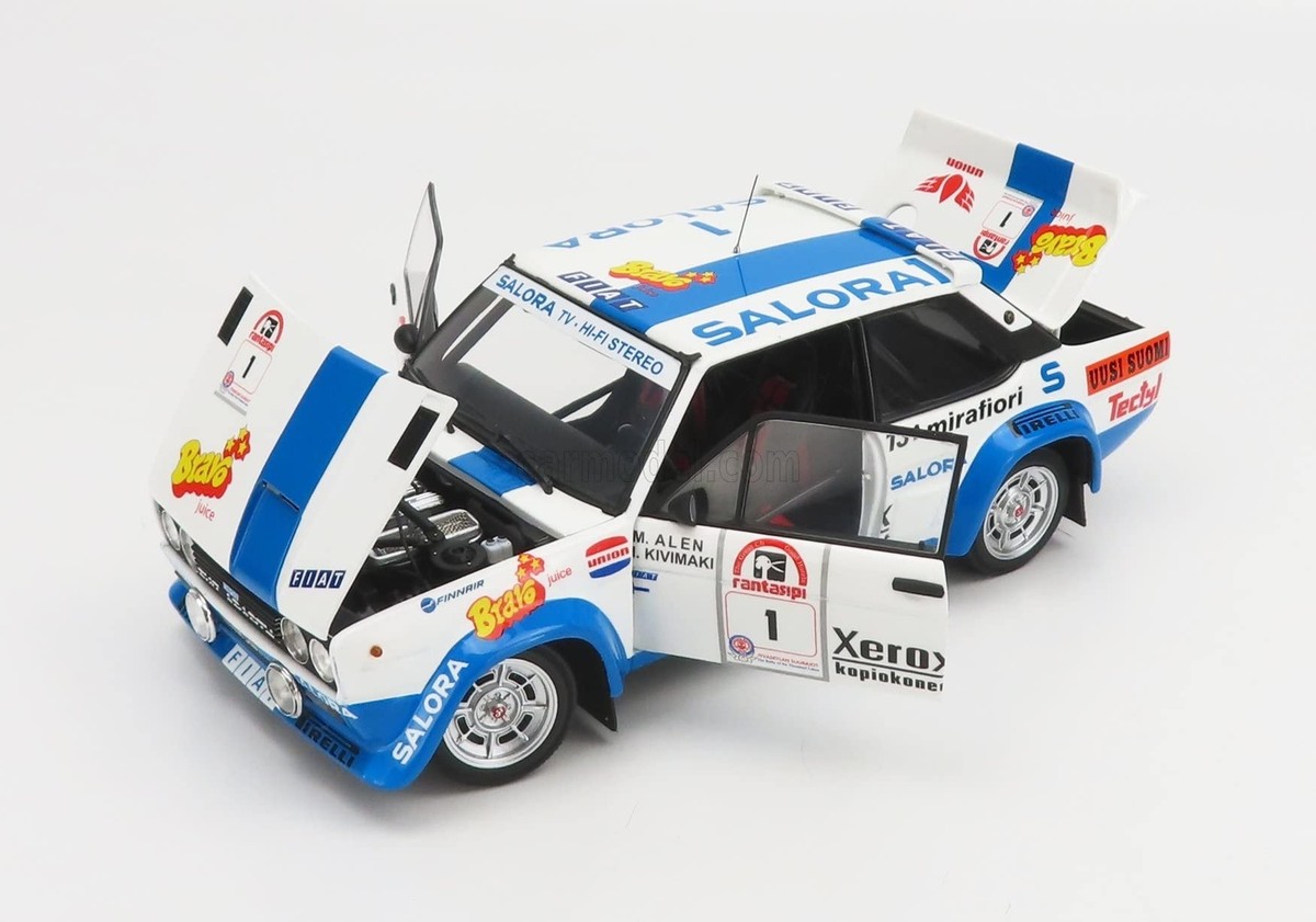 Kyosho Original 1/18 Fiat 131 Abarth 1980 1000 Lake #1