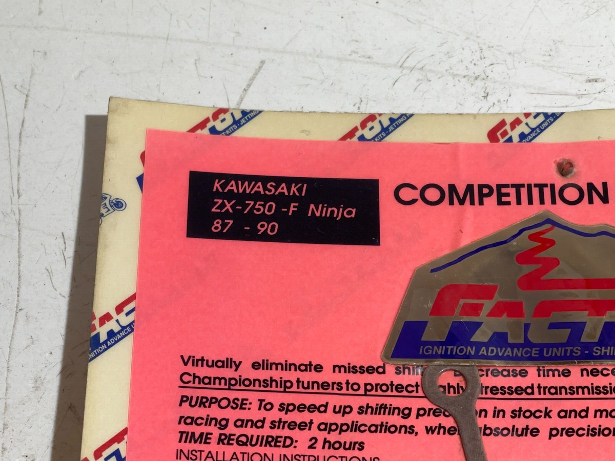 Factory Pro Shift Kit Kawasaki ZX-750 -F Ninja 87-90 SHFT-KAW-6 | eBay