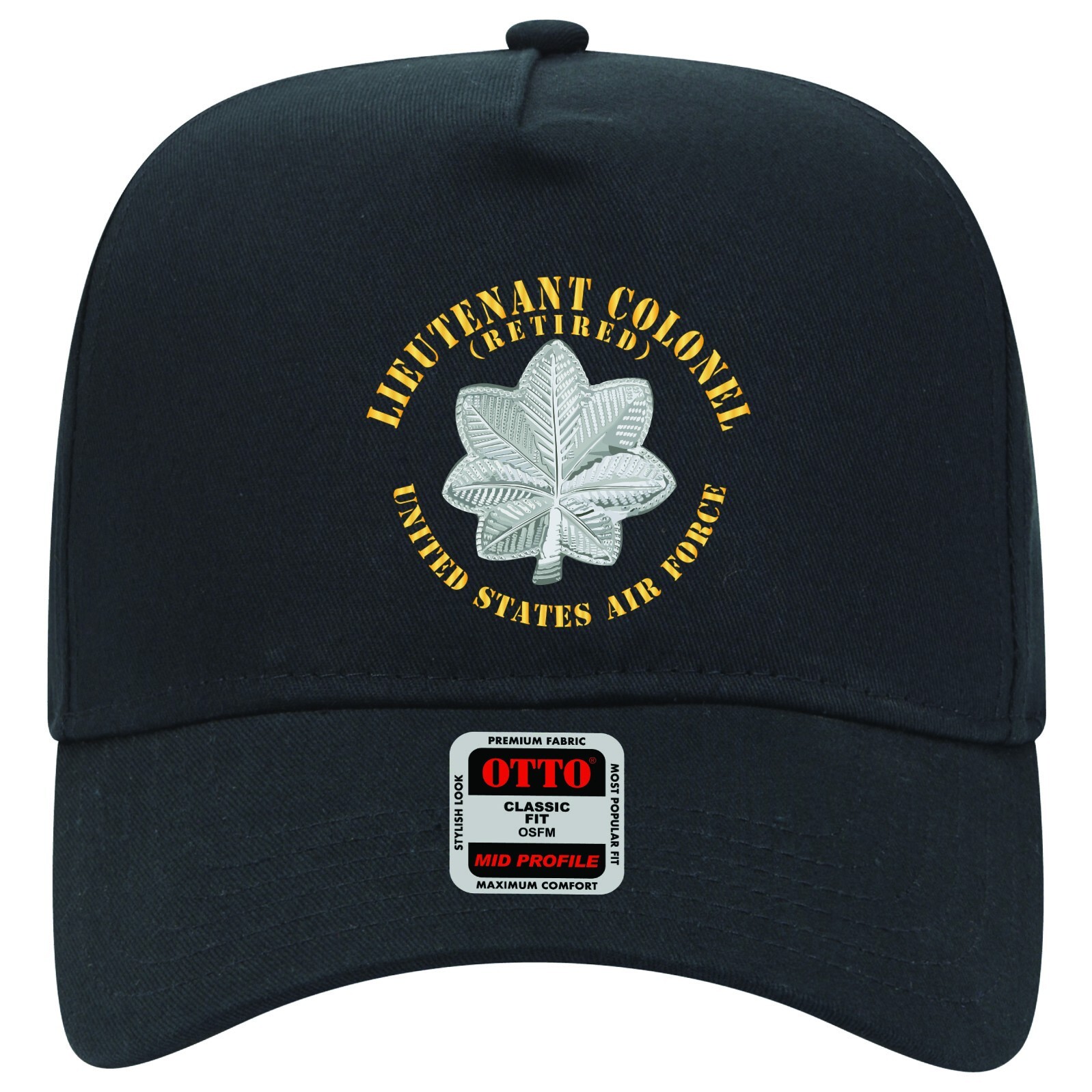 USAF Retired LTC Lieutenant Colonel Baseball Cap - 300 Units-image