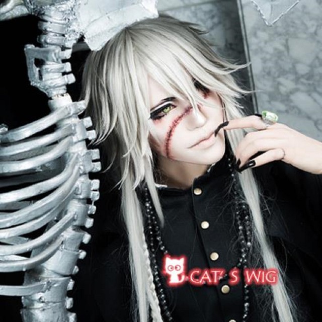 Buy Black Butler Kuroshitsuji Undertaker Cosplay Wig Online Ebay