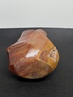 4” Natural Colorful Red Carnelian Agate Flame with druzy — photo 5