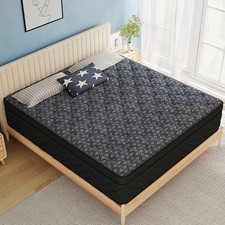 12"/14" Mattress In a Box Twin Full Queen King Gel Memory Foam Pocket Spring