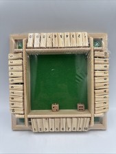 4-Player 12 Number Shut The Box Dice Game. Family Party Porch Pub Bar Board Game