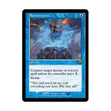 WotC MtG Buy a Box Promos Flusterstorm (Retro Frame) (R) (Foil) NM