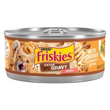 Purina Friskies Extra Gravy Wet Cat 5.5 Ounce (Pack of 24), Chicken - Chunky 3.94 per gallon