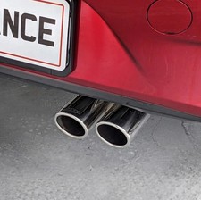 Jass Performance Dual Exhaust Pipe Muffler Tips for Mazda MX-5 Miata ND 2016+ 