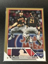 2023 Topps Series 2 - Checklist Austin Hays, Ryan McKenna #499 Gold /2023