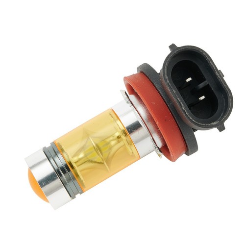 2pcs 12V Auto Car LED Fog Light Bulbs 4300K Yellow Daytime Running Lamps 100W - Picture 6 of 15