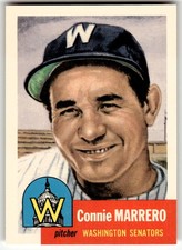 1991 Topps Archives 1953 #13 Connie Marrero Washington Senators Baseball