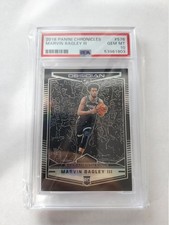 Marvin Bagley III 2018 Panini Chronicles Obsidian #575 Rookie RC Kings PSA 10