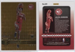 2021-22 Donruss Elite Rookies Orange /210 Jalen Johnson #229 Rookie RC