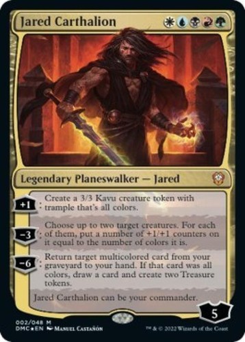 Jared Carthalion (Foil) - Commander: Dominaria United