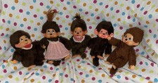 THUMBKEY, JOLLY TOYS MONKEE-BOOS, HUGE LOT of 5 TLC PLUSH, 1977-1980!