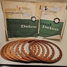 Lot Of 7 Plates 69-80 Gm Turbo Hydramatic Automatic Transmission Clutch Plates Lot Of 7 Plates 69-80 Gm Turbo Hydramatic Automatic Transmission Clutch Plates