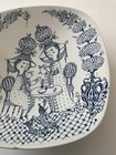 Vtg BJORN WIINBLAD Nymolle Denmark "Tea For Two” Decorative Plate READ DESC! * — photo 4