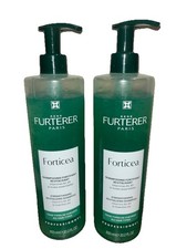 2 PACK Rene Furterer Forticea Energizing Shampoo 600ml / 20.29 oz Paris France