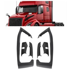 HECASA Side Mirror Arm Covers Compatible With 2004-2023 Volvo VNL Truck Right...