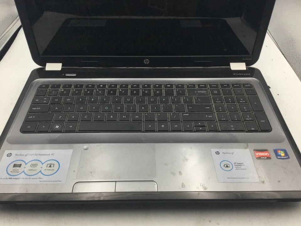 PAVILION G7 1017CL - FOR PARTS - AMD ATHLON II - 4GB RAM - READ DESCRIPTION - BB - Image 3 of 4