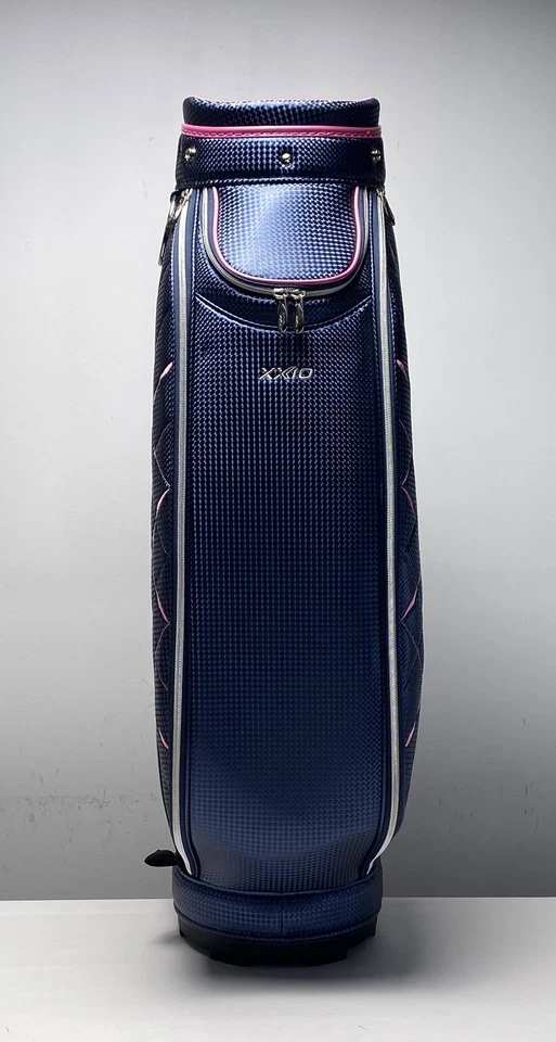 XXIO Bolsa de Carrinho Feminina Azul/Rosa 5 Vias Dividir Alça Única Bolsa de Golfe NOVA - Imagem 2 de 4