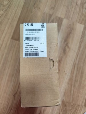 Phoenix switching power supply QUINT4-PS 24DC/24DC/10/PT 2910120 Brand new