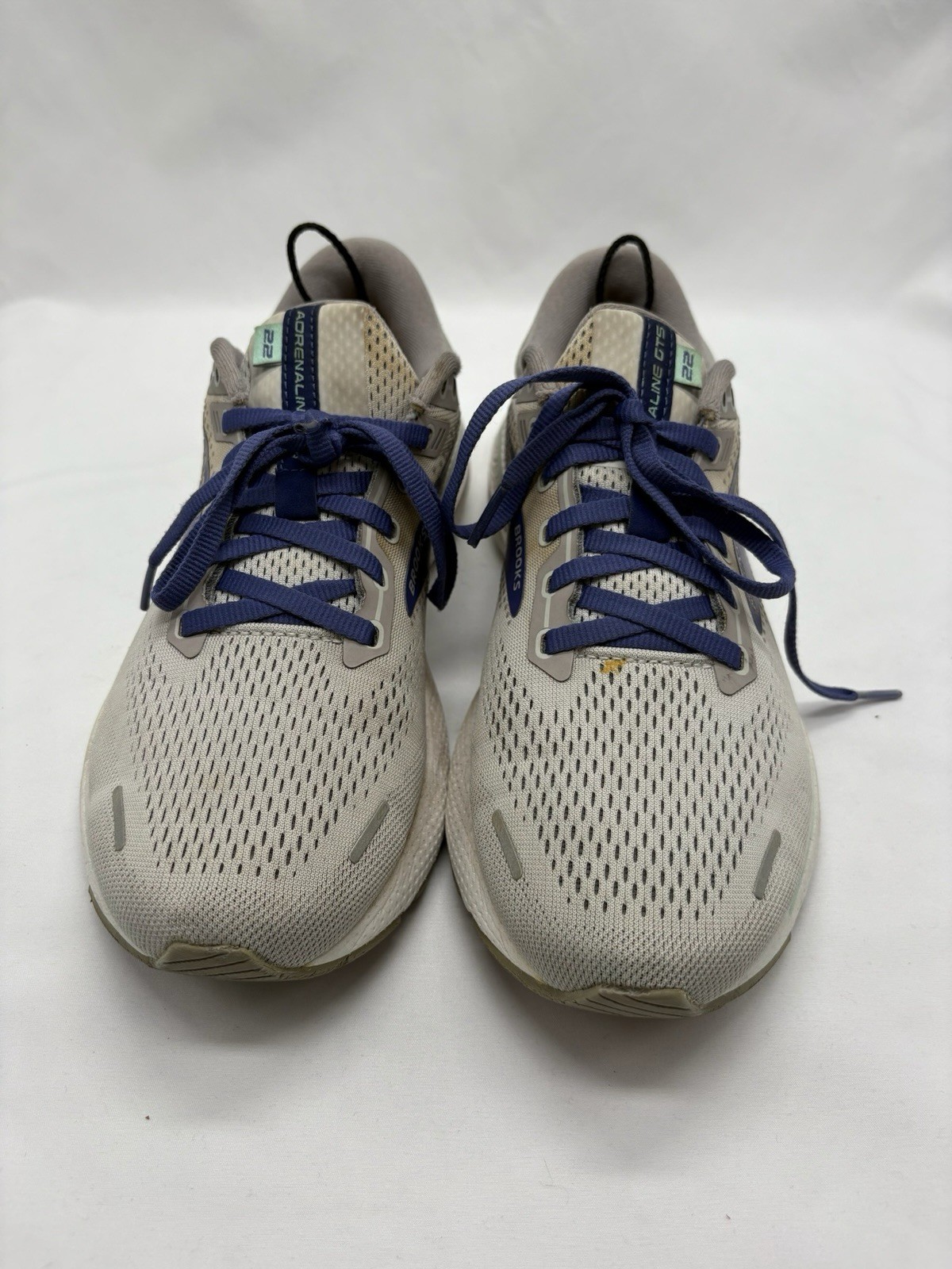 Brooks Adrenaline GTS 22 Womens Size 9.5 B Running Shoes Sneakers Gray Blue thumbnail 3