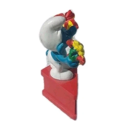 Schlumpf Schlümpfe Schleich Sockel Glückwunsch Geburtstag - Bild 3 von 4