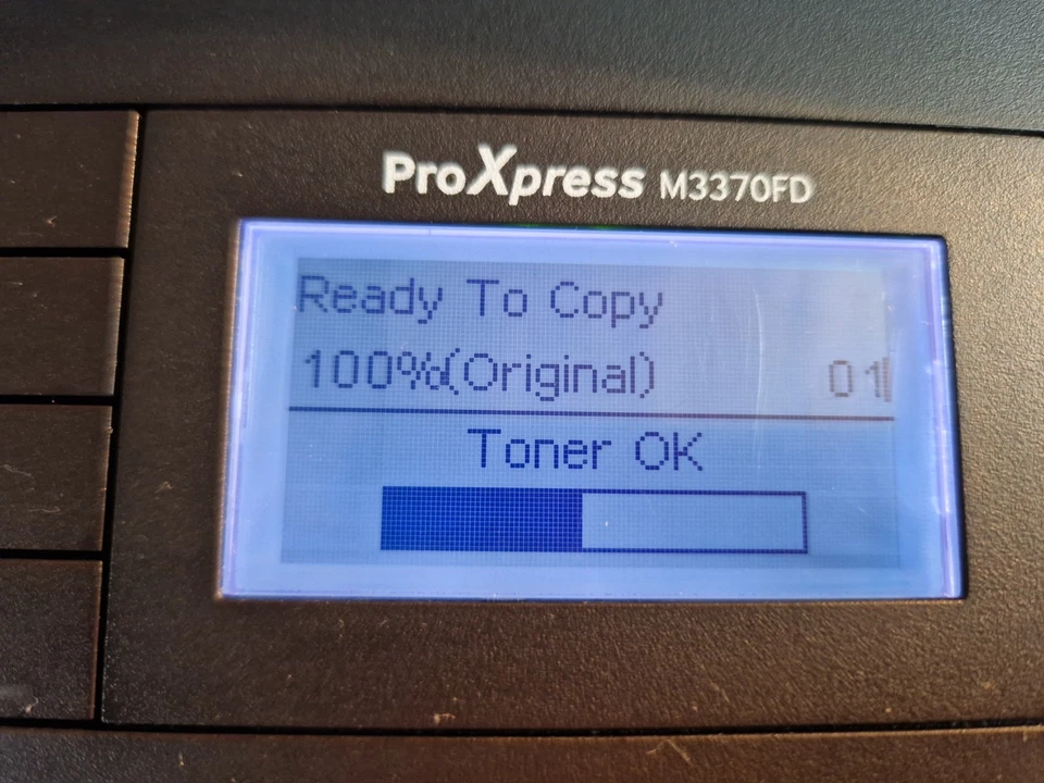 Samsung ProXpress M3370FD  Multifunction  Mono Laser Printer. Warranty - Image 2 of 4