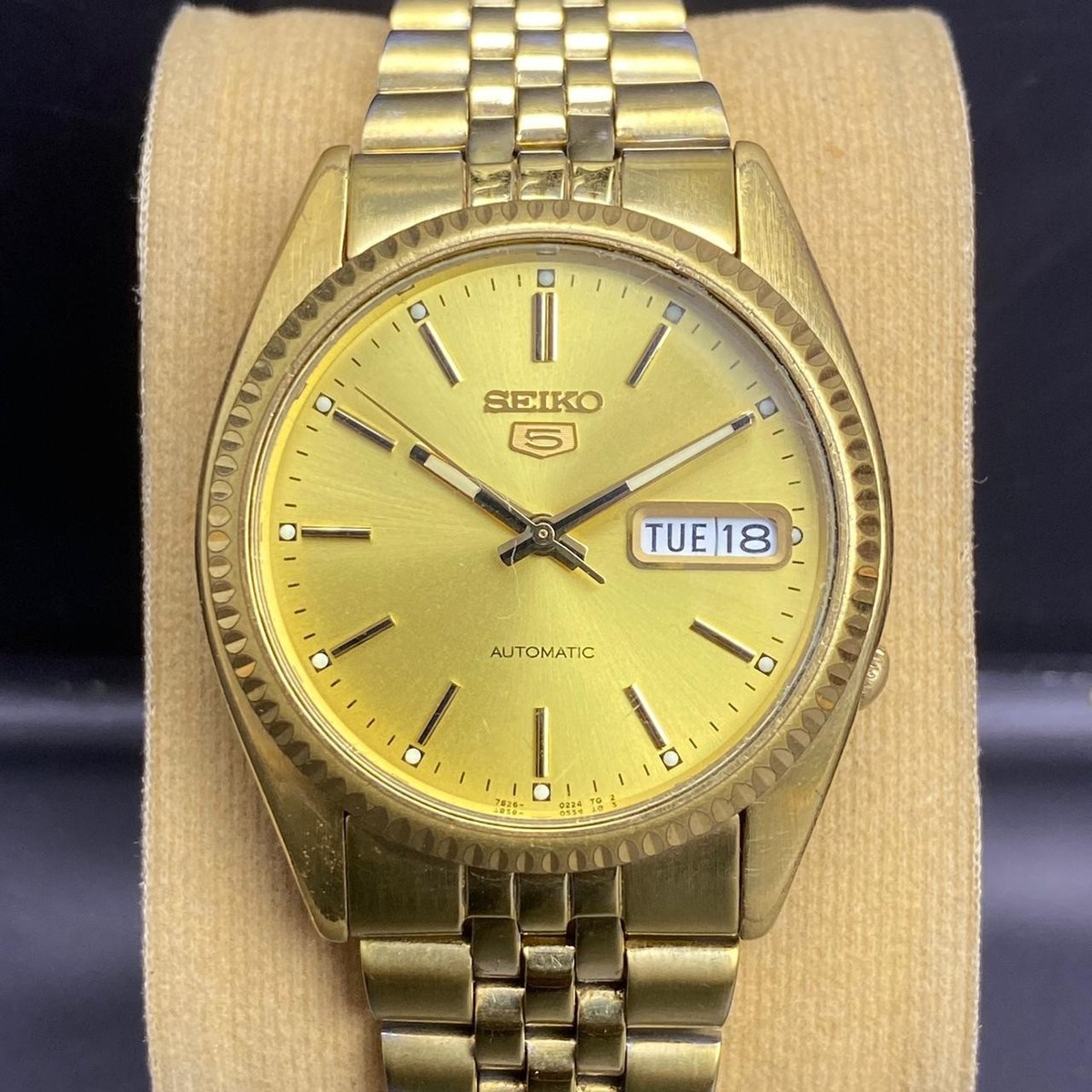 Seiko 5 Sports Gold Men's Watch - SNXJ94 for sale online | eBay