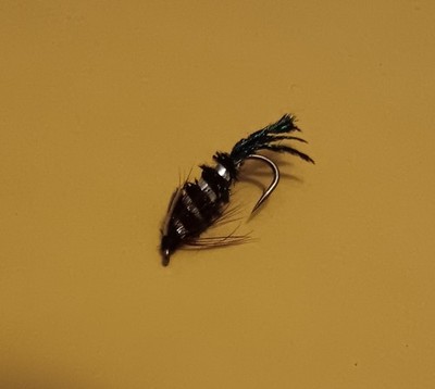 Zug Bug  fly 1 dozen size 12 trout unweighted