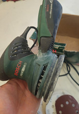 Bosch PEX 220 A Random Orbit Sander 220W 230V + Microfilter Box & Sanding Discs