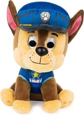 New Gund Paw Patrol 2021 The Movie 6 Inch Plush Stuffed Animal, Chase