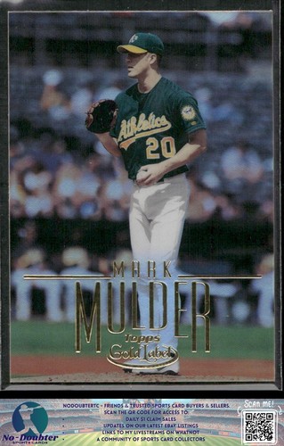 2002 Topps Gold Label Mark Mulder #63 card
