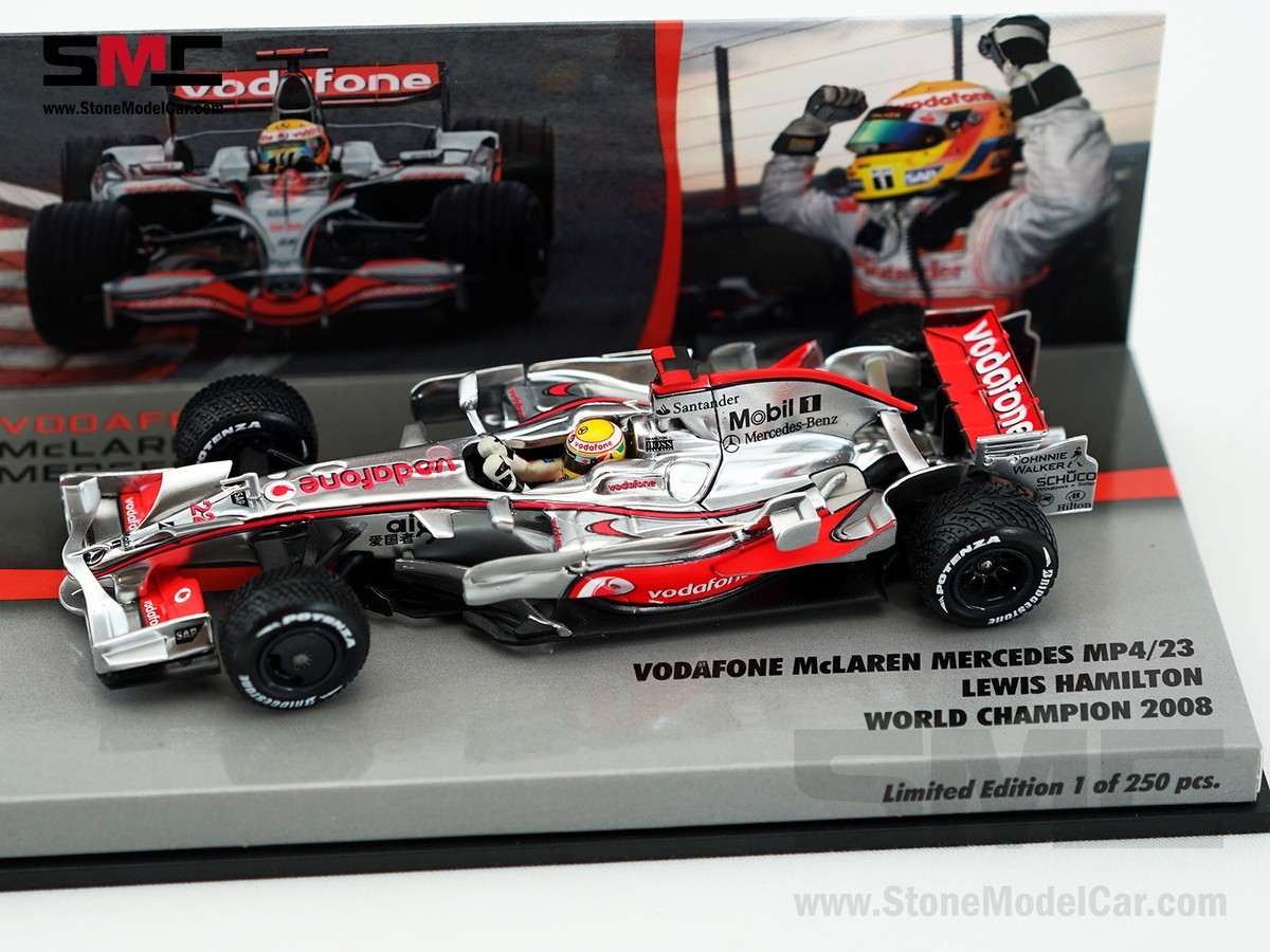 McLaren F1 MP4-23 #22 Lewis Hamilton Brazil 2008 World Champion 1
