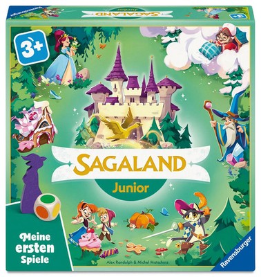 Sagaland Junior - Kinderspiel ab 3 Jahre | Alex Randolph (u. a.) | Spiel | Spiel