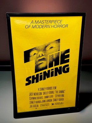 The Shining Original Theatrical U.S. One Sheet - 1980 - 27x41 - Folded - Framed